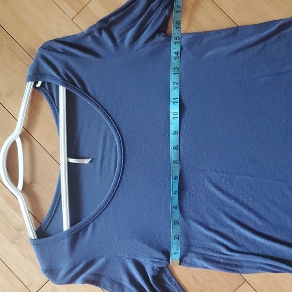 Flowy blue long-sleeved top - Picture 12 of 12